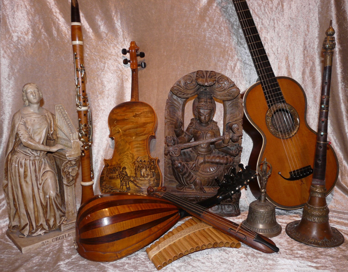 Anciens instruments de musique